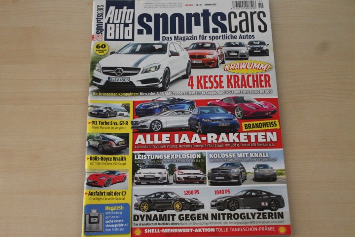 Auto Bild Sportscars 10/2013